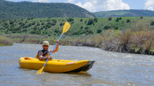 kayaking on Upper Colorado river