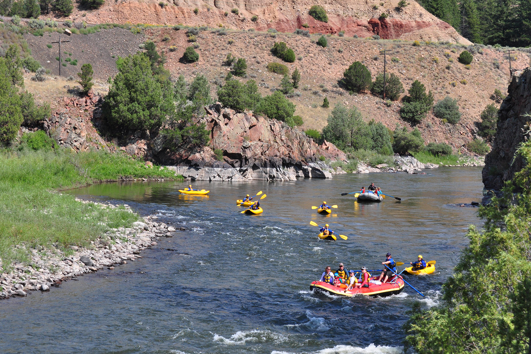 Rafting and Kayaking the upper Colorado River