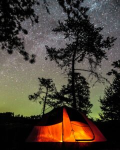 starry campsite
